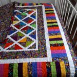 multicolored quilt