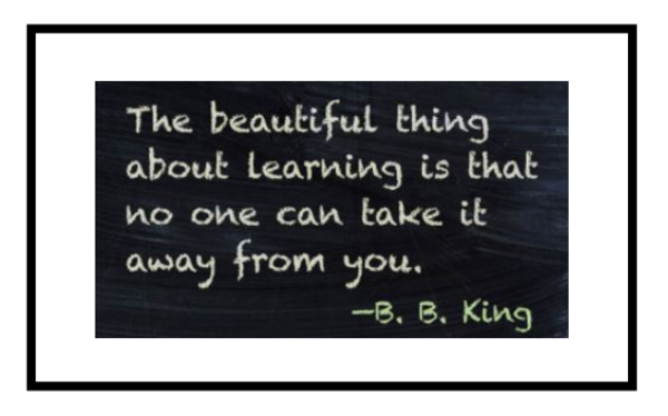 learning quote